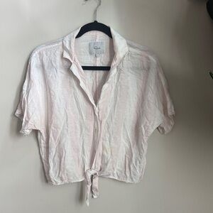 Rails Light Pink Button-Down Shirt